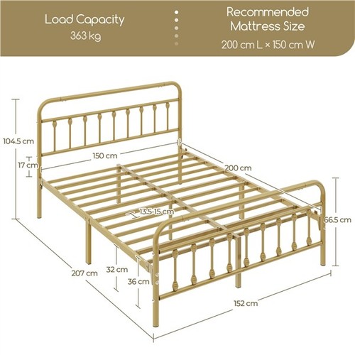 5ft king vintage metal - 5ft,