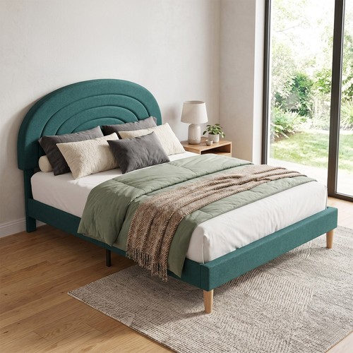 Double upholstered bed frame - double,