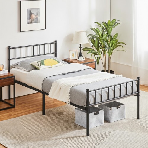 Metal bed frame 3ft - metal,