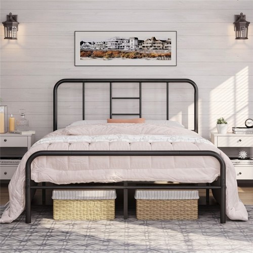 Elegant 4ft6 double metal bed - 4ft6,