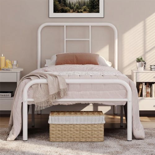 Elegant 3ft metal bed frame - bed,