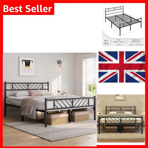 King bed frame metal - bed,