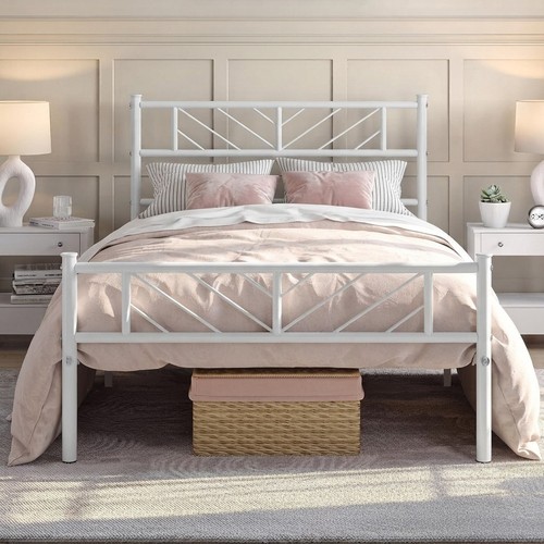 Space saving 3ft metal bed - space-saving,