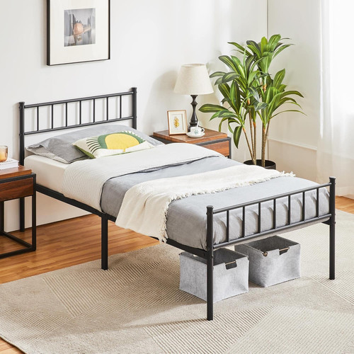 3ft metal bed frame platform - bed,