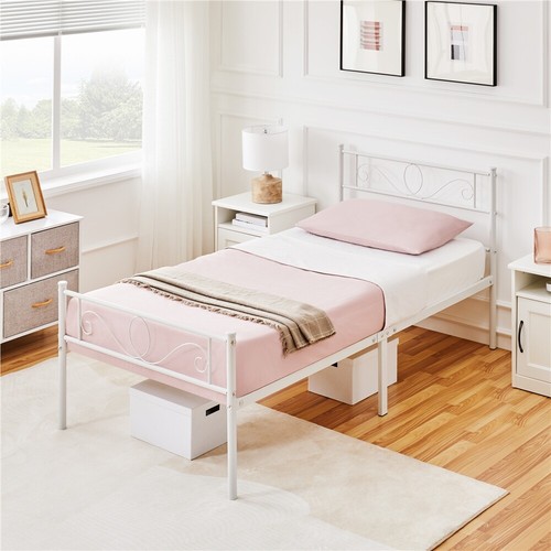 Metal bed frame single double - bed,