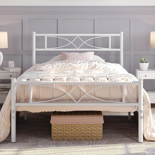 3ft single metal bed frame - 3ft,