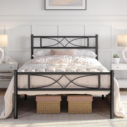 3ft metal bed - frame, with