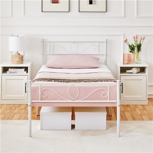 Metal bed frame single double - metal,